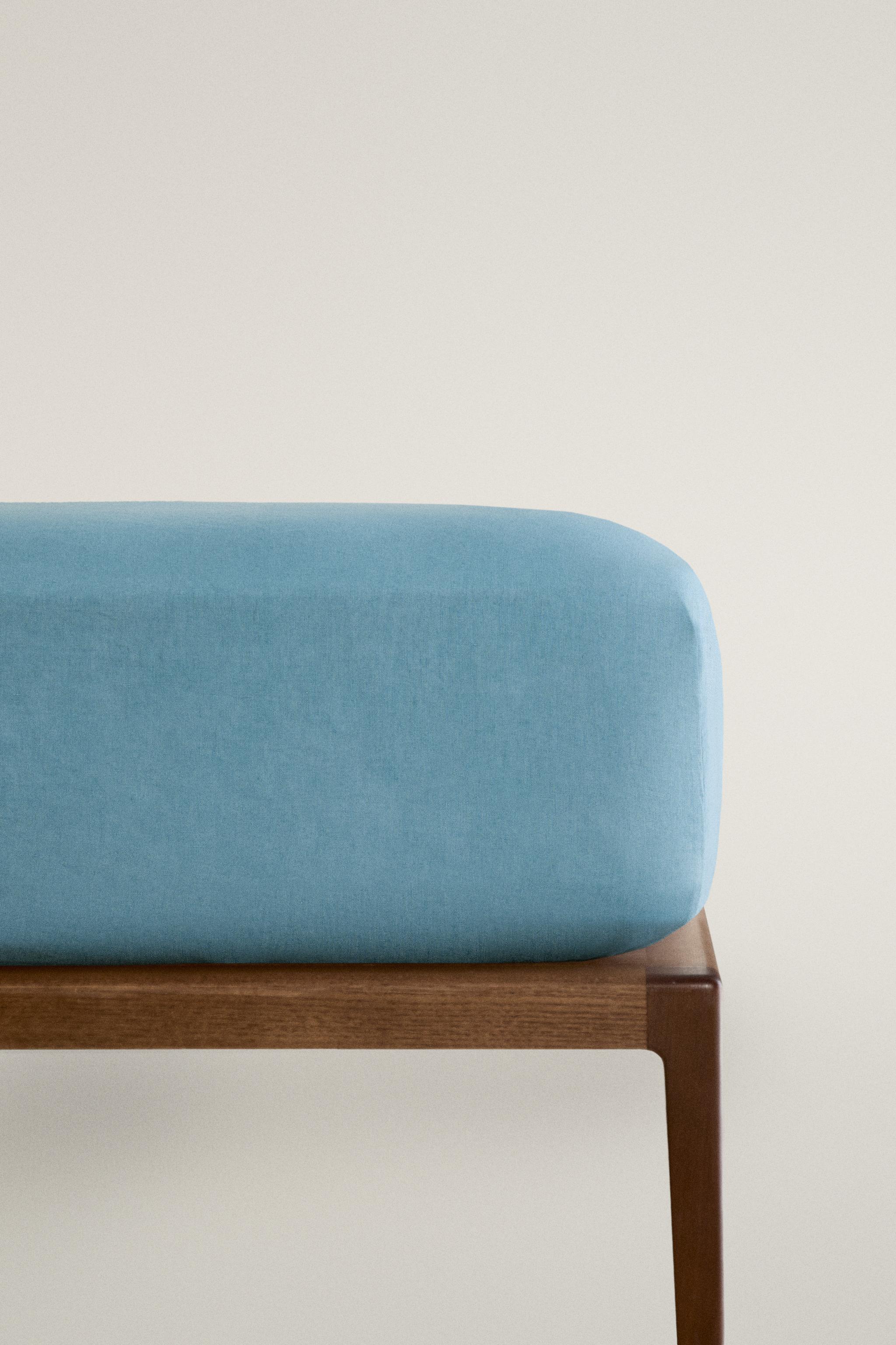 LINEN FITTED SHEET | 30 CM HIGH